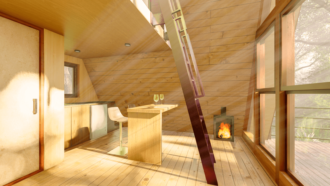 The Liberty A-Frame - American Architects