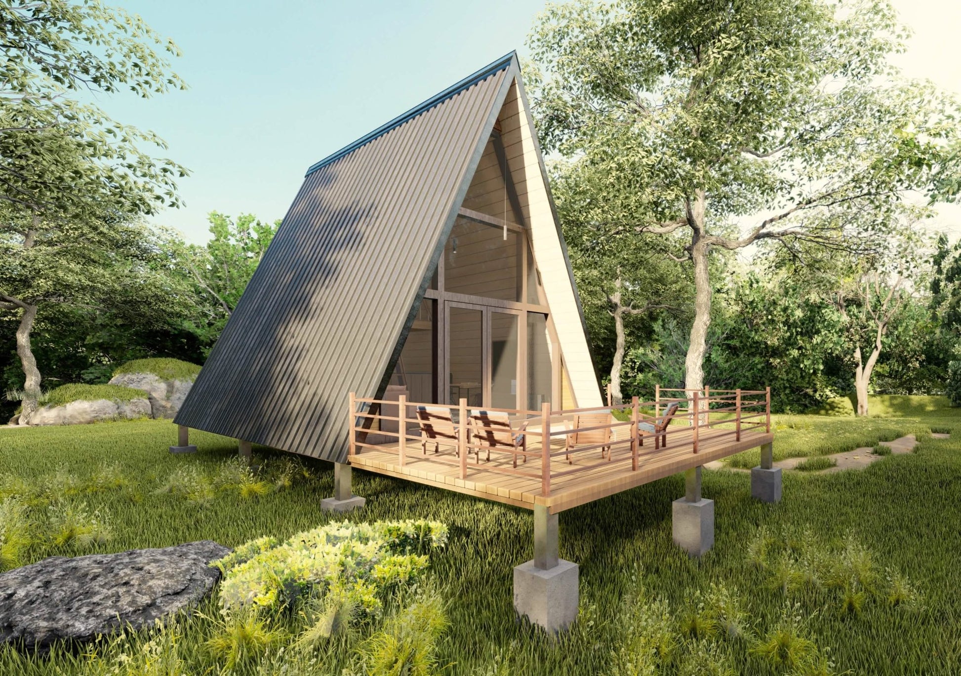 The Pioneer A-Frame - American Architects
