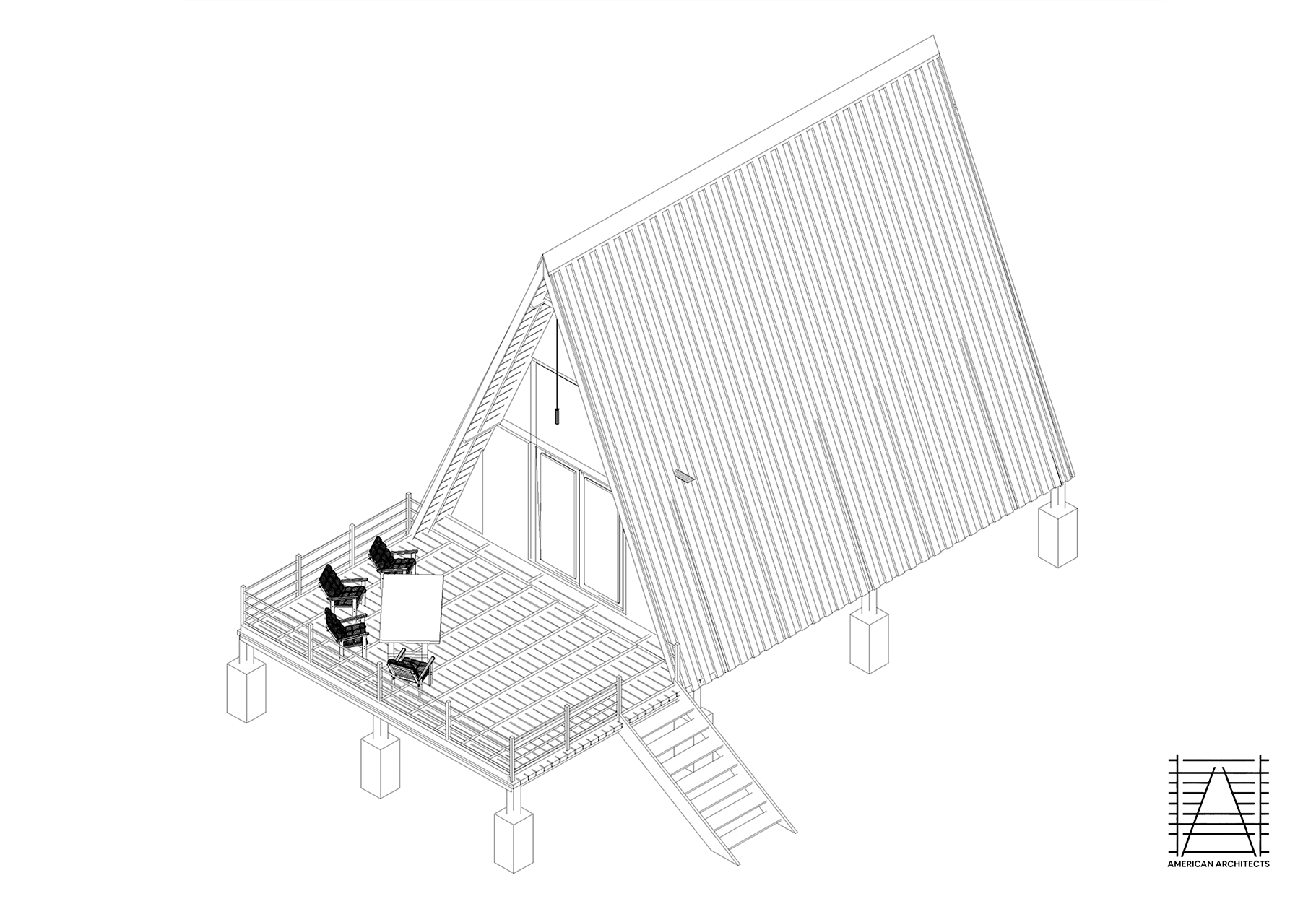 The Pioneer A-Frame - American Architects