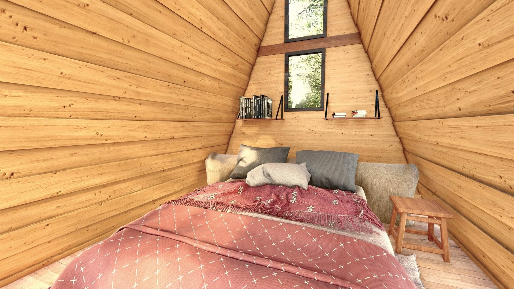 The Prospect A-Frame - American Architects