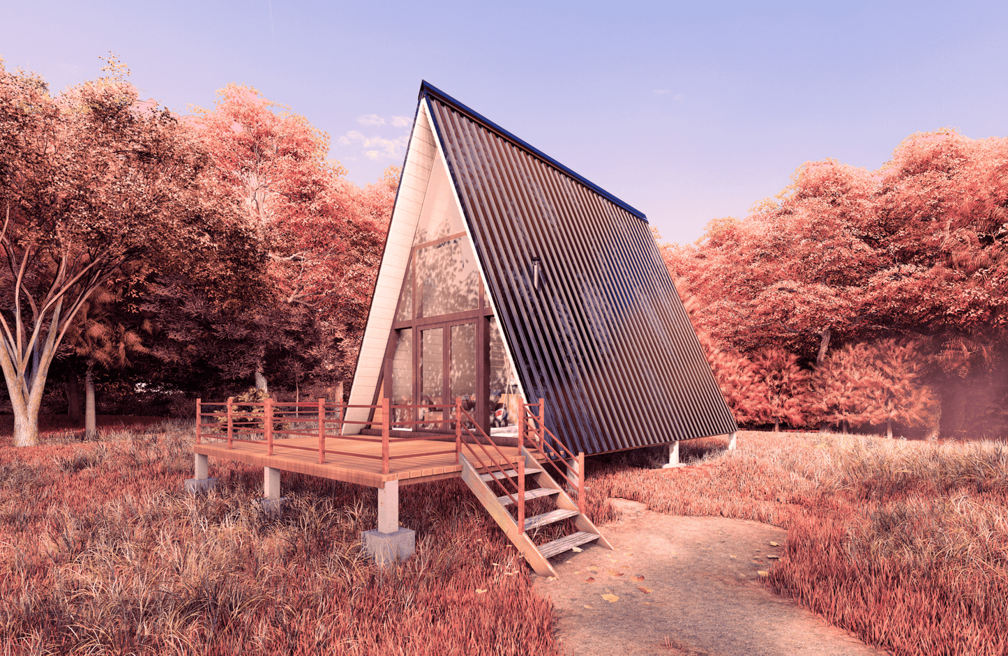 The Voyager A-Frame - American Architects
