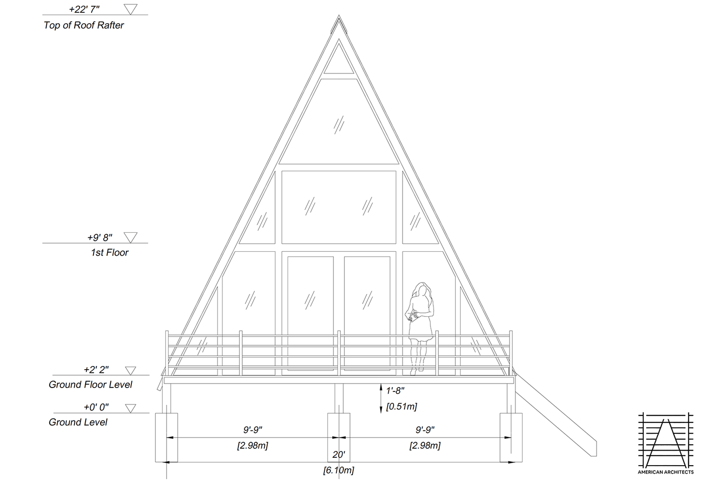 The Voyager A-Frame - American Architects